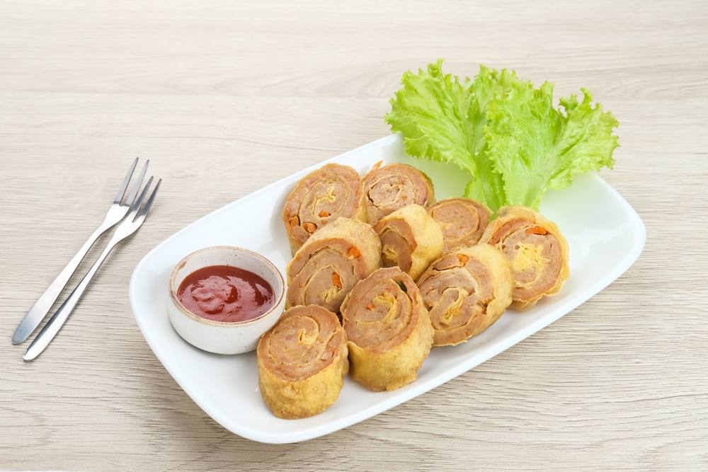Egg Chicken Roll