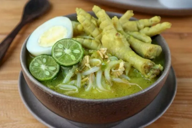 Soto Ceker Kuning