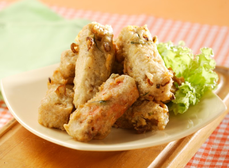 Oncom Goreng Tepung