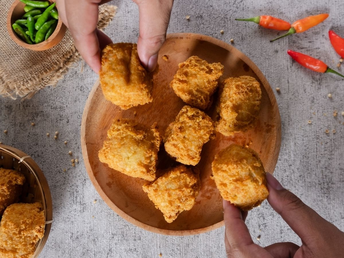 Tahu Goreng Bumbu Kuning