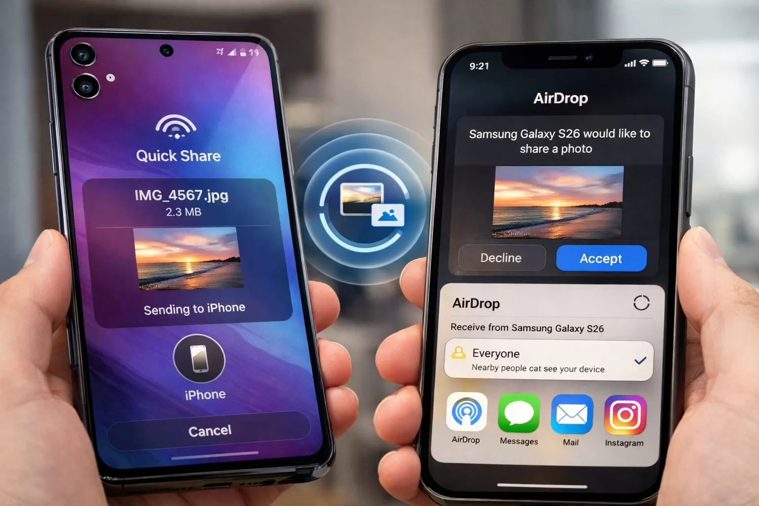 Fitur AirDrop iPhone
