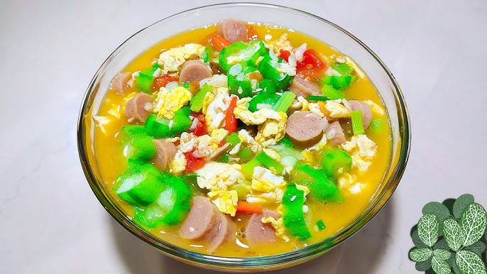 Sayur Gambas Telur