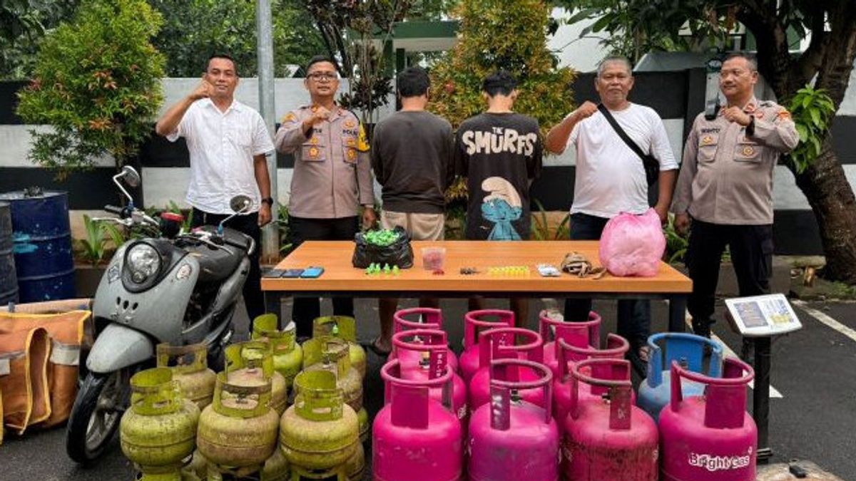 Polisi Bongkar Pengoplosan Elpiji
